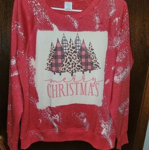 Bleached Christmas Sweatshirt
